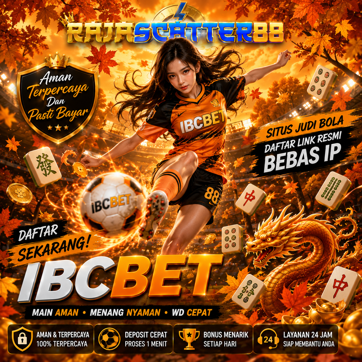 IBCBET ⚡ Daftar Link Ibcbet Resmi Afiliasi Rajascatter88 Situs Judi Bola Parlay Terpercaya 2026